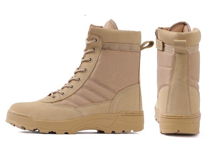 Fashion Tactical Boots Rubber Rain Boots