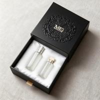 Boîtes rigides écologiques, étanches et portables pour emballages de parfums, avec fermeture magnétique, manchon en papier imprimé et tiroir coulissant