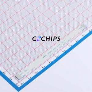 FFC-0.5-12-100-A-4-8 FFC Cable (Flexible Flat Cable) P=0.5mm Connector 12P 0.5mm 0.3mm Non-Inverting - Product Image 1