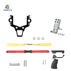 Accesorios para tirachinas Piaoyu, módulo deslizante de Metal DIY, banda de goma fuerte, accesorios de caza para tirachinas - Product Image 1