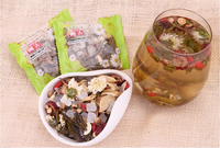 Haute qualité huit trésors Goji Berry chrysanthème infusé Longjing thé célèbre chinois à base de plantes thé en vrac approvisionnement direct d'usine