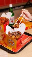 Boîte à compartiments pour wraps de kebab, personnalisable, pour restaurant halal