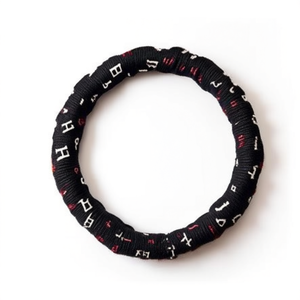 Funda para Volante Negra con Diseño de Patrón H para Uso en Interiores de Automóviles - Product Image 2