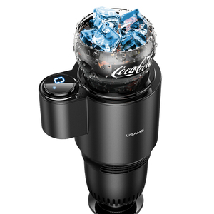 Échantillon gratuit USAMS 2020 A MENÉ l'affichage d'écran De voiture Portable chauffage refroidissement tasse - Product Image 1