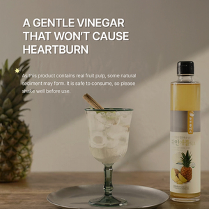 Vinagre de Piña Coreano Natural 100% Fermentado, Vinagre Afrutado para Cocinar y Beber, 300ml, Condimento Premium para Comida Gourmet - Product Image 6
