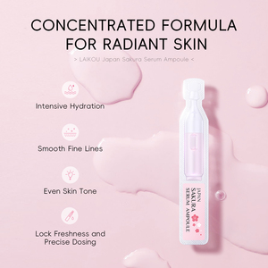 LAIKOU Serum Wajah pelembab <span class=keywords><strong>Vitamin</strong></span> E, ampul asam Hyaluronic, Serum <span class=keywords><strong>Vitamin</strong></span> E pencerah Anti Penuaan - Product Image 4