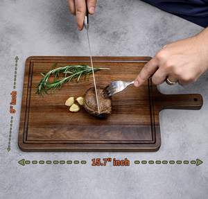 Meilleur plateau en bois moderne de haute qualité pour restaurant petit déjeuner et décorations de fête Chine vente en gros plats et assiettes de service - Product Image 3