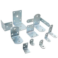 Support d'angle en L en aluminium moulé sous pression, galvanisé, pour montage mural, à fente en T, 45, 90 et 135 degrés, prix usine