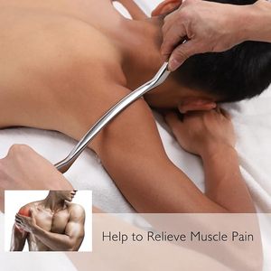 Massaggiatore Gua Sha in Acciaio Inossidabile <span class=keywords><strong>per</strong></span> Grandi Muscoli, Mobilizzazione dei Tessuti Molli, Rilascio Fasciale, Terapia di Recupero Muscolare - Product Image 4