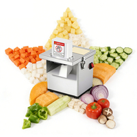 YYHB Compacte Gemotoriseerde Stille 200W Groente- & Aardappel Snijmachine 220V voor Fruitverwerkingsbedrijven en Commerciële Catering