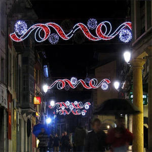 Luces Decorativas con Motivos 2D para Entrada de Terminal de Aeropuerto, Festivales Navideños, Cruce de Calles, Instalaciones Festivas en Exteriores - Product Image 1