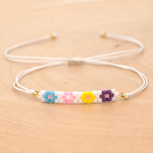 Pulsera de cuentas de cristal de la <span class=keywords><strong>amistad</strong></span> para mujer, joyería hecha a mano - Product Image 6