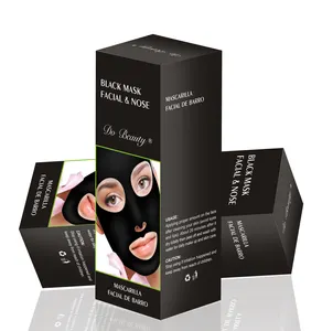 New Wholesale Private Brand Remove Blackhead Oil-control Facial Nose peel off black Mask Mud Skin Care Make skin bright clean