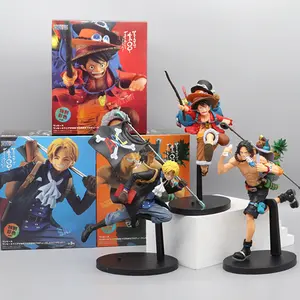 工厂OEM日本动漫一件Figma luffy动作人物定制PVC笑脸猴子D luffy KOA模型玩具