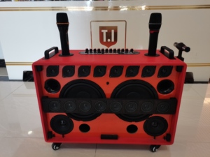 Livraison gratuite T.I pro audio prix d'usine LX-Show 22 pilotes tige de traction en alliage d'aluminium roues universelles haut-parleur sonore pour spectacle - Product Image 3