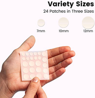 Patch de produit d'acné de tache claire de soins de la peau clinique original des patchs de bouton d'hydroc de cosmétiques 24