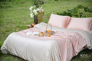 Wholesale Viscose 100% Organic Bamboo Premium Quality 300TC 60s Natural Fiber <b>Bed</b> <b>Sheet</b> Soft Cooling Skin Friendly - Product Image 3