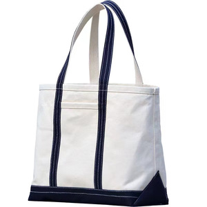 Eco Friendly <b>Reusable</b> Designer Two Canvas Cotton Shopping Tote <b>Bag</b> With Custom Logo Printed - Product Image 1