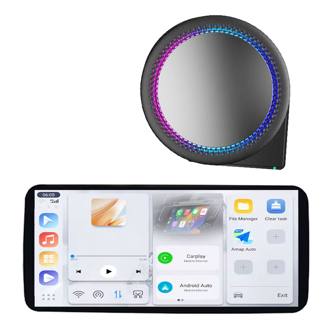 Gt6 Pro Ai Box 8gb ram 128gb Qcm6125 Aibox Carplay netflix 4g Lte Sim Car Streaming Device Android 13 with Sim Card for Car