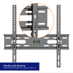 Zeno bán buôn Heavy Duty <span class=keywords><strong>TV</strong></span> núi tải công suất 50kg cố định <span class=keywords><strong>TV</strong></span> Wall <span class=keywords><strong>Mount</strong></span> 26 ~ 60 inch <span class=keywords><strong>Vesa</strong></span> <span class=keywords><strong>400x400</strong></span> màn hình phẳng khung <span class=keywords><strong>TV</strong></span> - Product Image 2