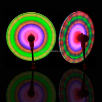Vente en gros moulin à vent arc-en-ciel lumineux à LED baguette magique jouet nouveaux jouets lumineux RVB fournitures de fête pour les enfants