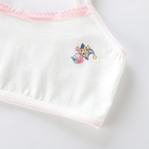 Soutien-gorge en coton anti-regard indiscret pour filles, motif dessin animé, pour l'école primaire, puberté 9-12 ans - Product Image 3
