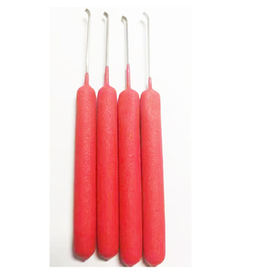 Haoshi <span class=keywords><strong>Euro</strong></span> Thumb Turn Bypass Wire 4 PCS/Set One <span class=keywords><strong>Word</strong></span> Quick Fast Opener Lock Pick Set Outils de serrurier - Product Image 5