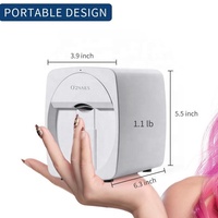 Imprimante à Ongles Mobile Professionnelle O2nails V11, Contrôlée par WIFI, Machine d'Art Ongulaire Intelligente avec Fonction DIY