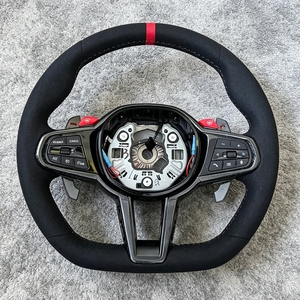 Volante Deportivo de Fibra de Carbono M6 para M3 G80 M4 G82 M5 F90 X3m X4m X5m X6m G30 G20 G05 G07 G35 G36 G25 G26 MN130, Volante para Auto - Product Image 3