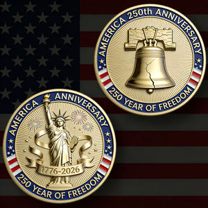 Moneda Conmemorativa Personalizada del Fabricante, Chapada en Antiguo, con Logotipo en Relieve 3D, Patrón Personalizado - Product Image 2