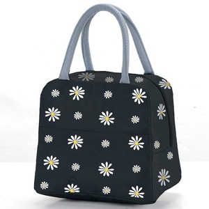 Japanese Style <strong>Small</strong> Daisy Office Worker Portable Student Cooler Heat Preservation Lunch <strong>Cool</strong> <strong>Bag</strong> - Product Image 1