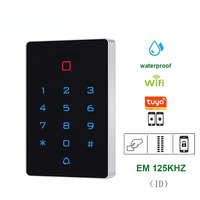 Wi-fi Tuya étanche RFID PIN clavier tactile contrôle d'accès avec sonnette DC 12V contrôle d'accès Wiegand