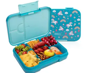 2024 Aohea friendly microonde e lavapiatti torna a scuola riciclabile alla moda arancione plastica bento box per insalata di alimenti