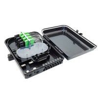 Kotak Distribusi Terminal Serat Optik FTTH Tahan Air IP67 Sampel Gratis Luar Ruangan 16 Port 1x16 PLC Splitter FTT-FDB16B