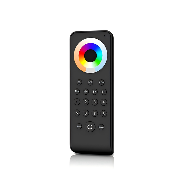 RS10 8 Zones RF2.4g Touch Color Wheel Remote Controller Wireless Remote Control Switch for Led Controller