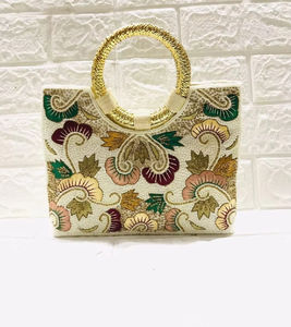 2022 Hot Selling Ethnic Bridal Hand Bag Indian Crafted Design <b>for</b> <b>Wedding</b> Parties Fashionable Style-<b>for</b> Wholesale Sale - Product Image 5