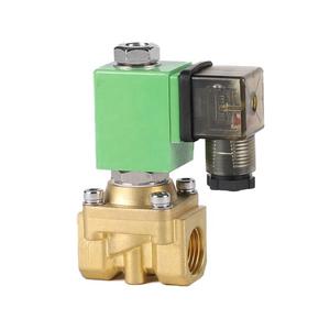Válvula solenoide de latón de acción directa de dos posiciones y dos vías para control de agua y gas, serie ZX150, 220V NC - Product Image 4