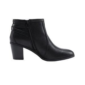 Stivali <span class=keywords><strong>Chelsea</strong></span> da <span class=keywords><strong>Donna</strong></span> in Camoscio Stile Cowboy con <span class=keywords><strong>Tacco</strong></span> Grosso, Zip Corta, Punta Chiusa, Leggeri, Fantasia Scozzese, Taglie Forti - Product Image 3