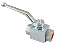 Approvisionnement direct d'usine HKB HKB3K vanne à boisseau sphérique haute pression 2 voies et 3 voies pour système hydraulique