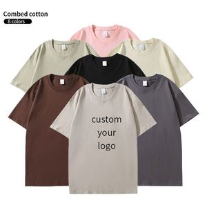 เสื้อยืดโอเวอร์ไซส์ถักน้ำหนักมาก 230 กรัม รุ่น ODM ปี 2026 ออกแบบเองได้ ผ้าฝ้าย 100% คอกลม ใส่ได้ทั้งชายและหญิง - Product Image 3