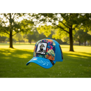 Casquette Trucker Trespass en tissu mesh respirant unisexe adulte 6 panneaux décontractée printemps-été avec motif cheval brodé - Product Image 2