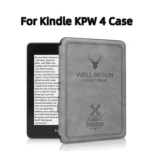 Étui en TPU souple pour livre électronique en cuir PU antichoc pour <span class=keywords><strong>Kindle</strong></span> KPW 5 - Product Image 3