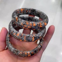 Bracelet en Yooperlite Naturelle Effet UV, Bracelet en Pierre de Feu Naturelle, Bracelet de Guérison en Cristal pour la Vente en Gros de Bijoux