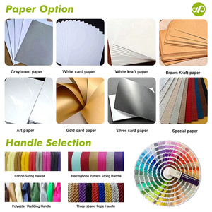 Tùy chỉnh in logo bán buôn sang trọng cửa hàng bán lẻ túi giấy quần áo giày bao bì mua sắm túi giấy - Product Image 4