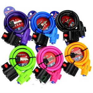 Câble de verrouillage pour vélo Tonyon, verrouillage universel pour VTT, verrouillage de sécurité durable et coloré pour la protection du cyclisme - Product Image 1