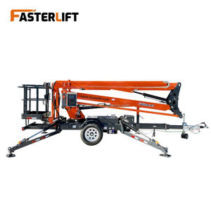 رافعة كهربائية جديدة من FASTER <span class=keywords><strong>LIFT</strong></span> بارتفاع 16 متر، منصة عمل مرنة قابلة للسحب للعمل على ارتفاعات عالية، سعة 200-450 كجم - Product Image 6