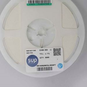 Factory Direct RR1608 0603L3830FT 0603 1608 Resistors Chip Resistors SMD Resistors 383ohm 1% 1/10W Thick Film Resistor - Product Image 1