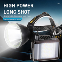 Phare fendu à lumière forte filaire rechargeable sécurité anti-déflagrant mineurs lampe de phare minier USB utilisé comme batterie externe