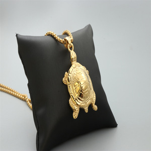 Yunnique – collier avec pendentif tortue en argent tibétain, bijoux unisexes à la mode, cadeau - Product Image 2