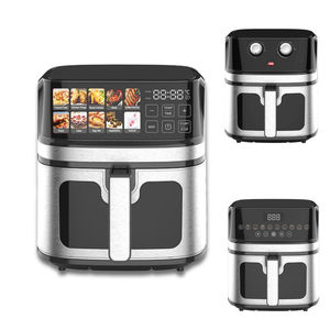หม้อทอดไร้น้ำมันดิจิตอล 8 ลิตร 10-in-1 สแตนเลส พร้อมหน้าจอสี LCD แบบสัมผัส หม้อทอดไร้น้ำมันดิจิตอล 8 ลิตร 10-in-1 สแตนเลส - Product Image 4